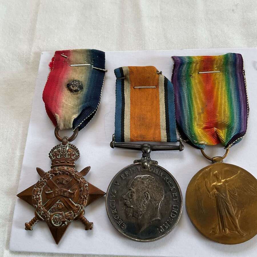 1914 Star Trio  Royal Artillery