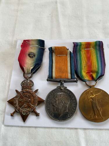 1914 Star Trio  Royal Artillery