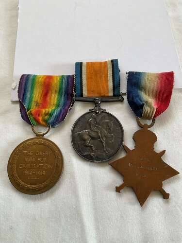 1914 Star Trio  Royal Artillery
