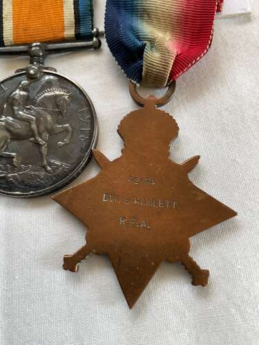 1914 Star Trio  Royal Artillery