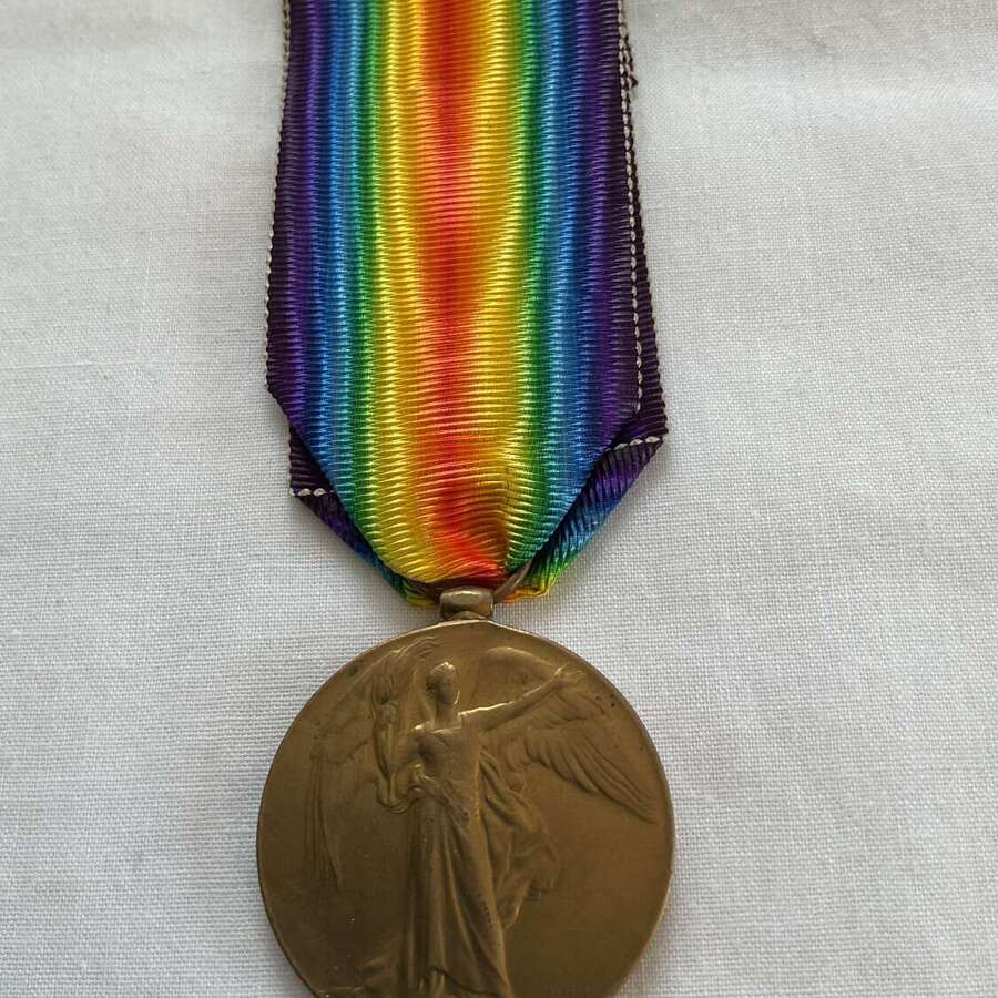 Victory Medal  37442 A.C. Sgt A.E. Boardman Welsh Regiment