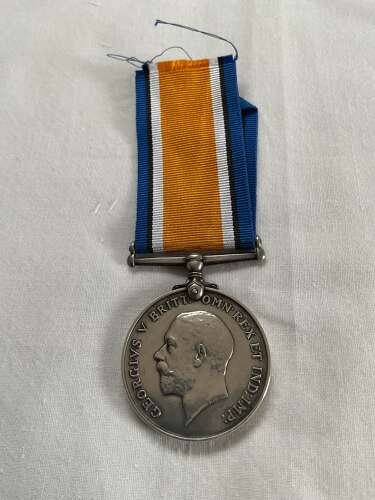 British War Medal 56450 Private. R. Diamond. Scottish Rifles