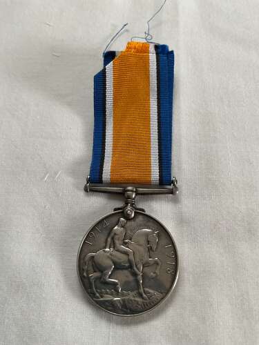 British War Medal 56450 Private. R. Diamond. Scottish Rifles