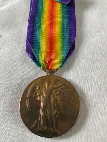 Victory Medal  3331 Driver T. Hardaker Royal Artillery