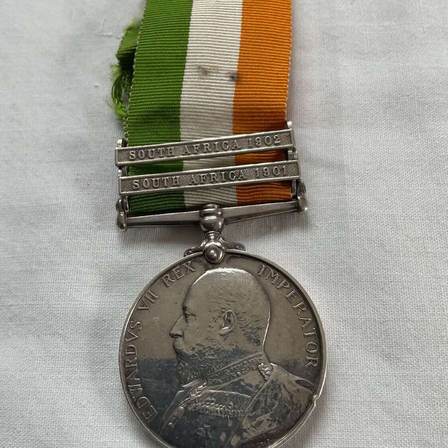 Kings South Africa Medal. Rifle Brigade