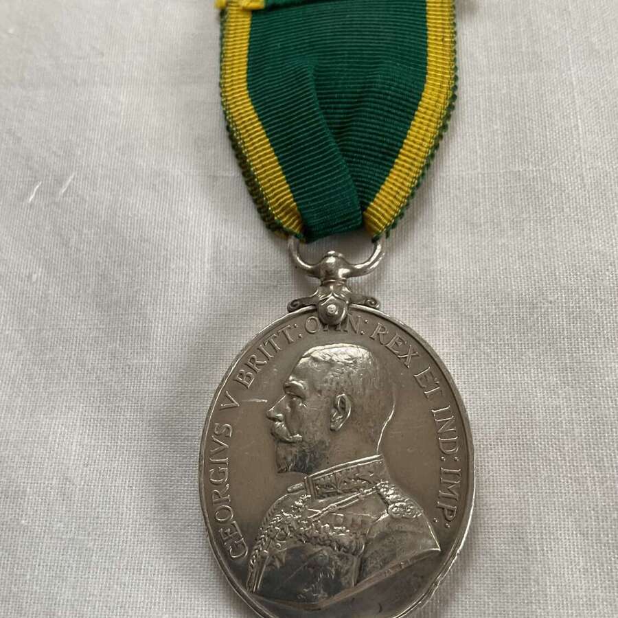 Territorial Force Efficiency Medal Loyal North Lancs Regiment