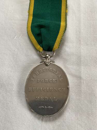 Territorial Force Efficiency Medal Loyal North Lancs Regiment