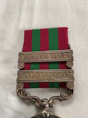 2 Bar India Medal 4602 Private. J. Walsh 2nd Royal Irish Regiment