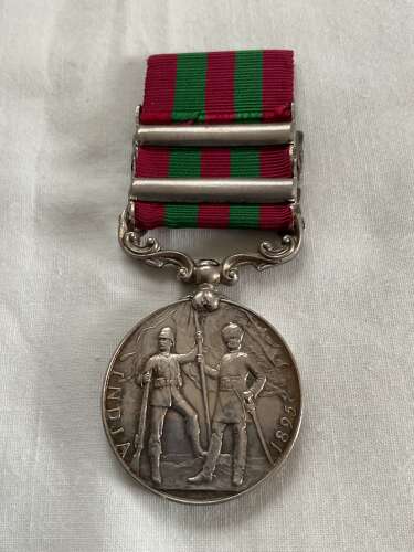 2 Bar India Medal 4602 Private. J. Walsh 2nd Royal Irish Regiment