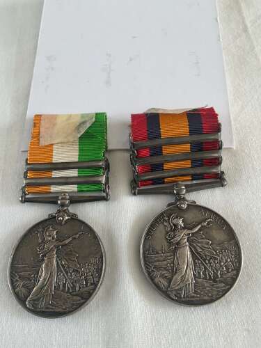 Queen & Kings South Africa pair 7th Dragoon Guards