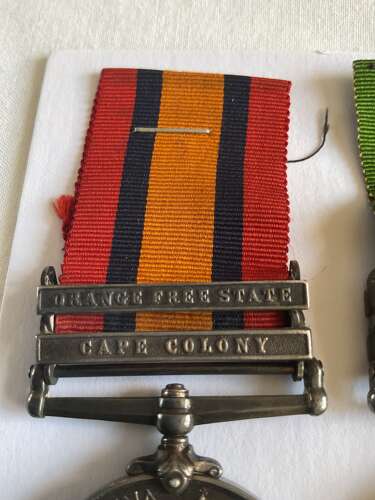QSA & KSA Pair  World War 1 Casualty. Cheshire Regiment