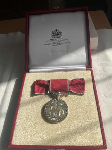 Female British empire Medal for Meritorious Service