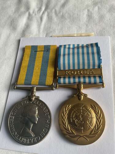 Korea Pair Gloucestershire Regiment