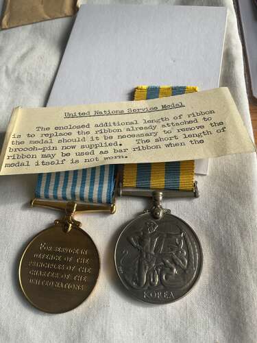 Korea Pair Gloucestershire Regiment
