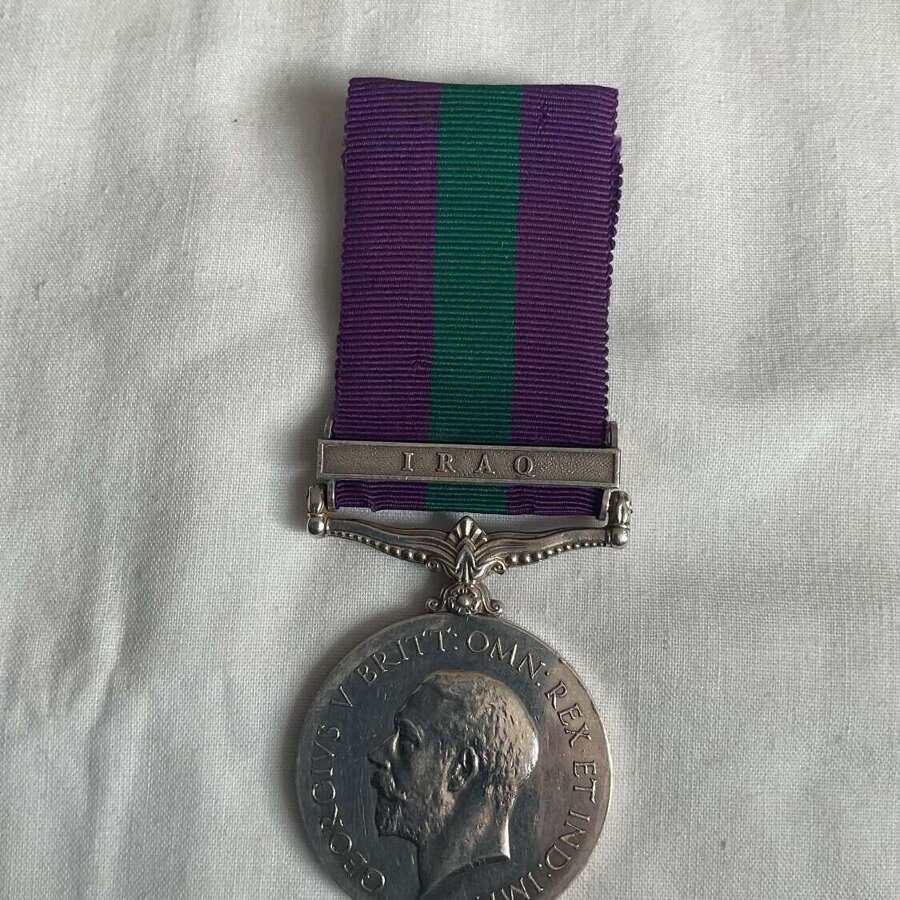 GSM Iraq. Kings Own Yorkshire Light Infantry