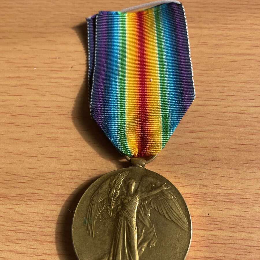 Victory Medal Yorkshire Lighy Infatry