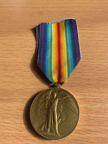 Victory Medal Yorkshire Lighy Infatry