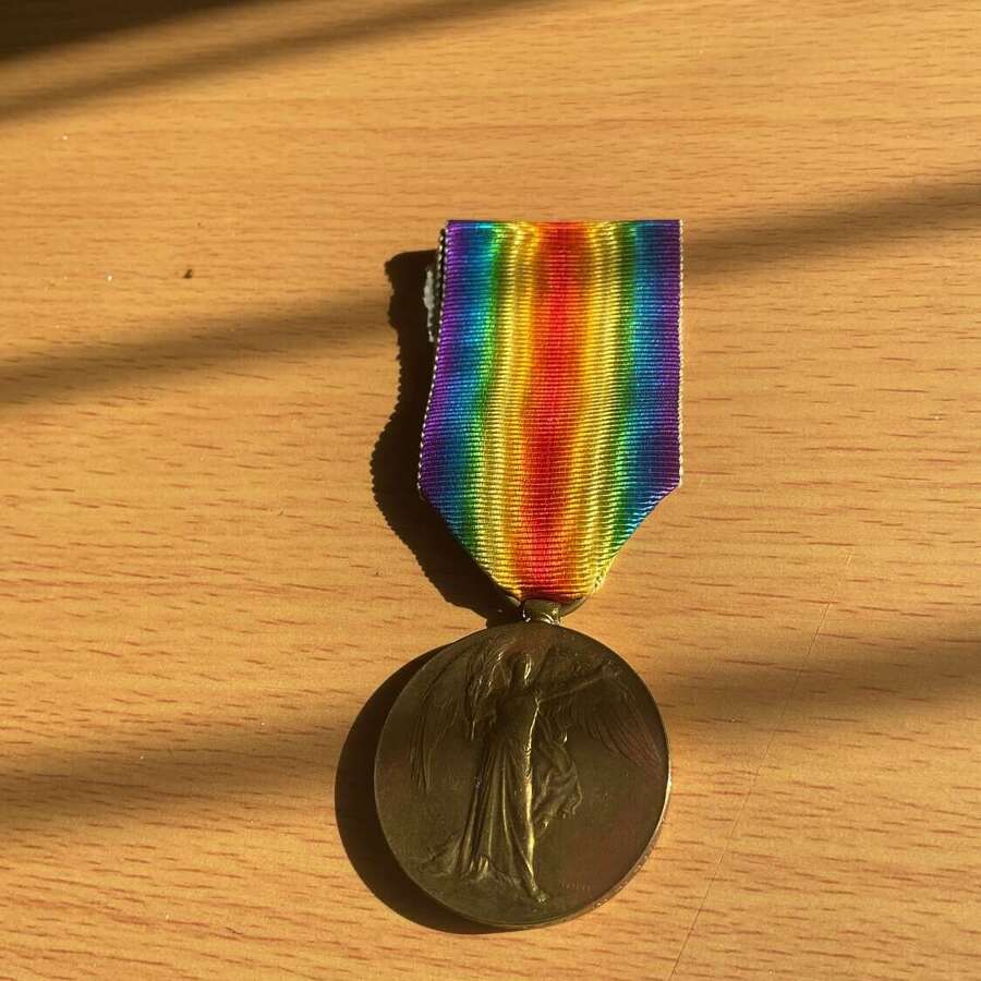 Victory Medal Kings Royal Rifle Corp