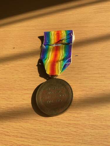 Victory Medal Kings Royal Rifle Corp