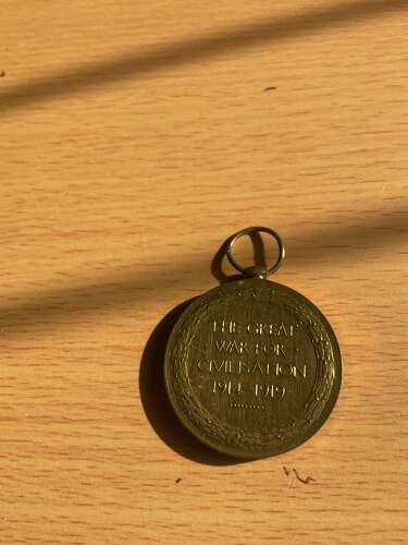 Victory Medal Wiltshire Regiment